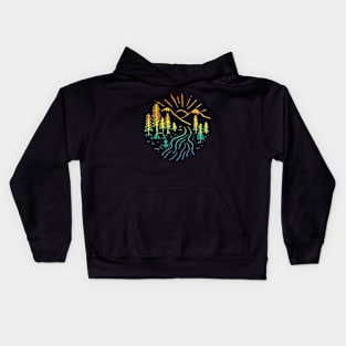 The River Campsite Kids Hoodie